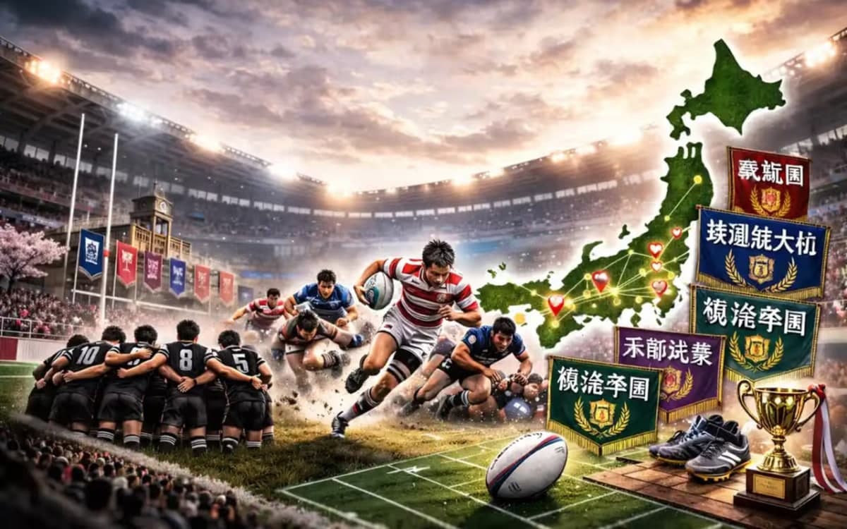 全国高校ラグビー強豪校の系譜とその特徴を探る