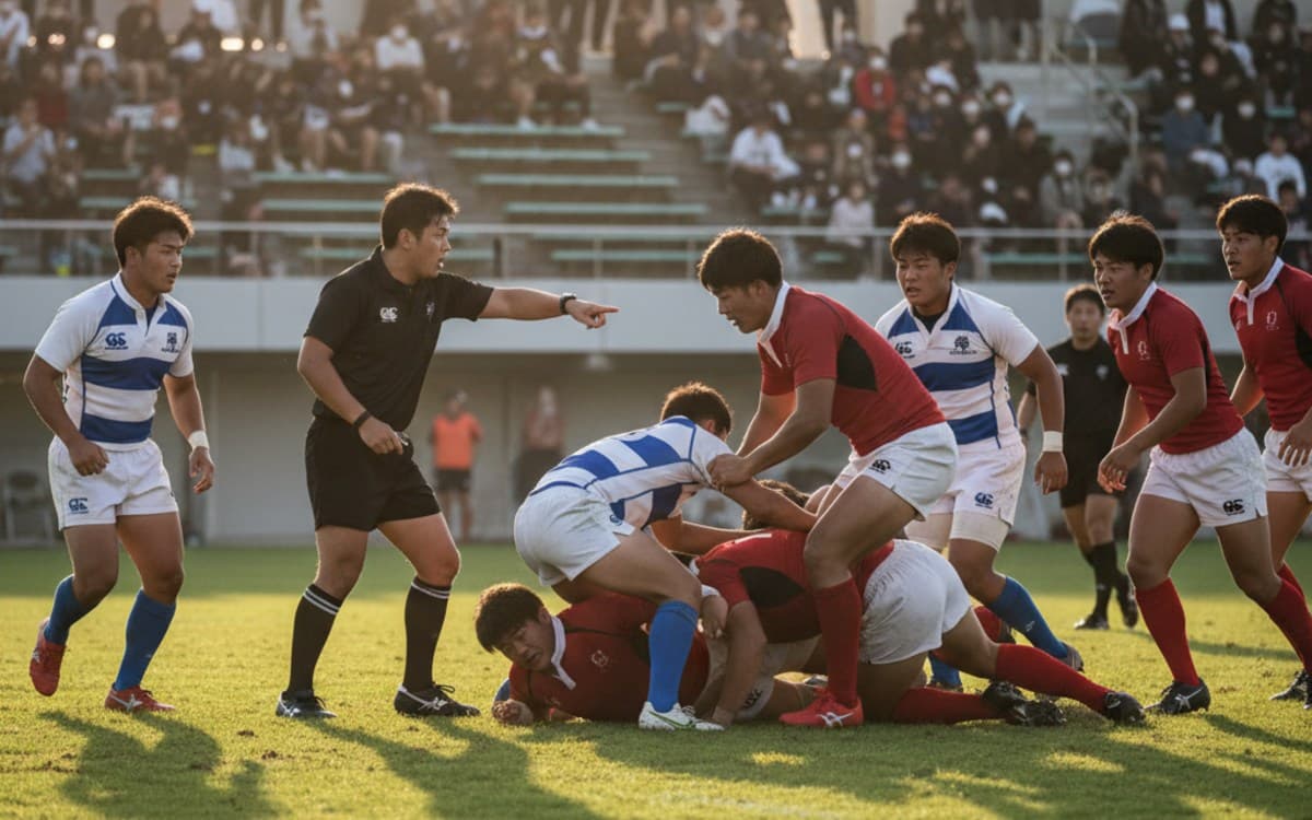 高校ラグビーの試合で見かける反則行為と罰則:勝敗を分けるルールの深層